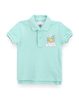 U.S. POLO ASSN. - Boys Graphic Print Polo T-Shirt