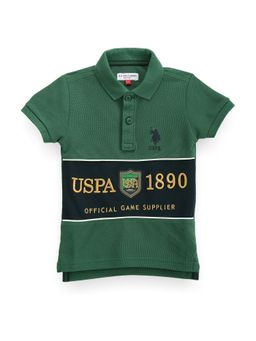 U.S. POLO ASSN. - Boys Embroidered Polo T-Shirt