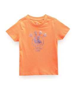 U.S. POLO ASSN. - Boys Brand Print Cotton T-Shirt