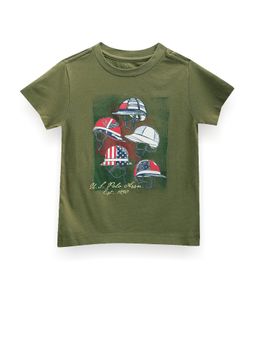 U.S. POLO ASSN. - Boys Brand Print Cotton T-Shirt