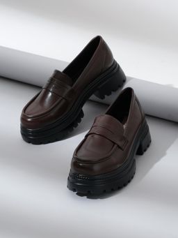 VALIOSAA - Brown Casual Loafers