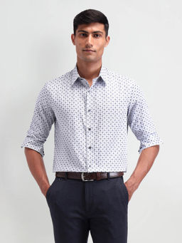 Arrow Newyork - Grey Printed Shirt