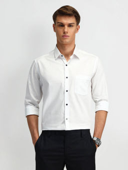 Arrow - White Solid Shirt