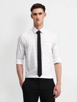 Arrow - White Checks Shirt