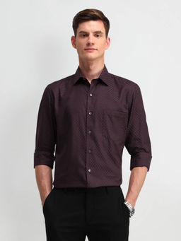 Arrow - Purple Checks Shirt