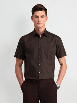 Arrow - Brown Solid Shirt