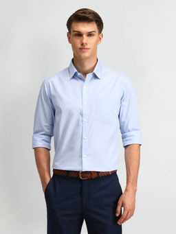 Arrow - Blue Solid Shirt