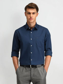 Arrow - Blue Solid Shirt