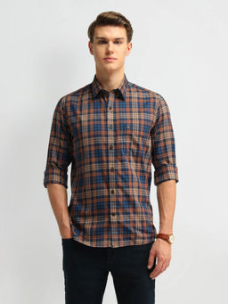 Arrow Sports - Brown Checks Shirt