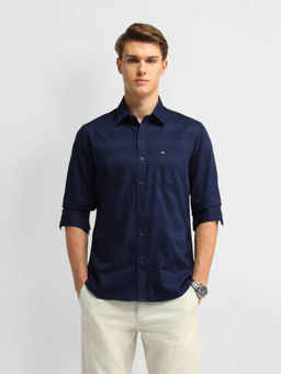 Arrow Sports - Navy Blue Stripes Shirt