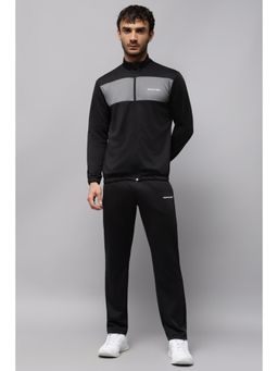 Reebok - Men Black Jacket and Trackpant