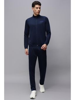 Reebok - Men Navy Blue Jacket and Trackpant
