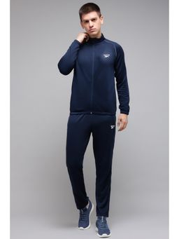Reebok - Men Navy Blue Jacket and Trackpant