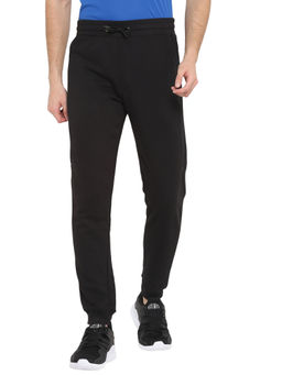 Off Limits - Mens Cavalier Hooded Regular Fit Black Joggers