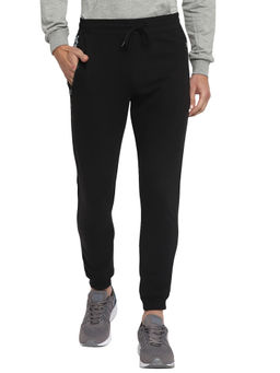 Off Limits - Mens Cavalier Hooded Regular Fit Black Joggers