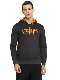 Off Limits - Hooded Regular Fit Grey Sweatshirt