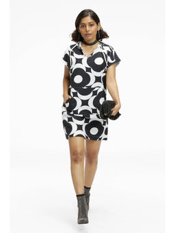 TERRA LUNA - Omnia Black Printed Dress