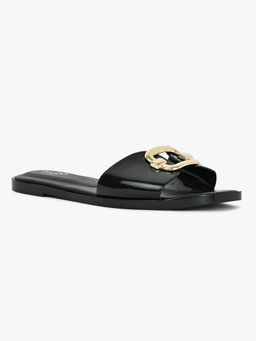 Aldo - Black Jelly Flats