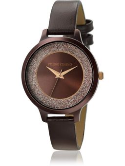 Studio Etheno - Brown Dial Color Casual Watch For Women