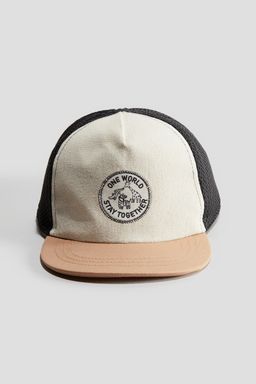 H&M - Boys White Appliqued Cap