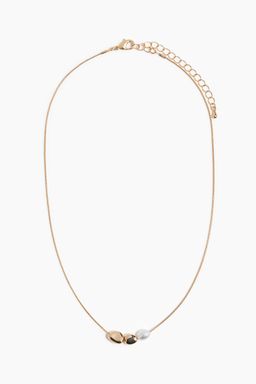 H&M - Women Gold Bead-Decorated Necklace