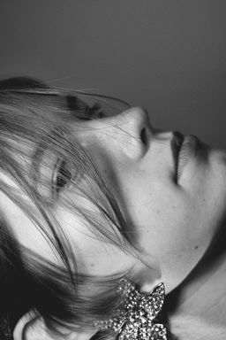 H&M - Women Silver Flower-Shaped Earrings