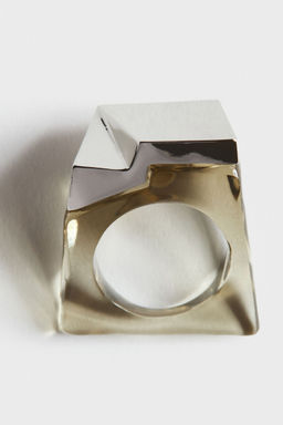 H&M - Women Silver Geometric Ring