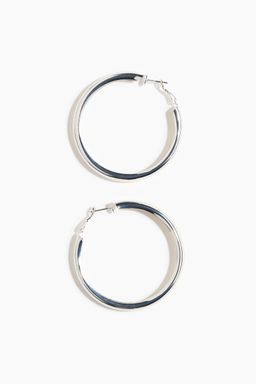 H&M - Women Silver Hoop Earrings