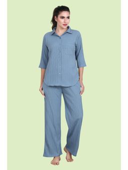 Velure - Classic Grey Stripes Co-Ord (Set of 2)