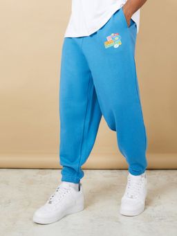 Styli - Oversized Graphic Badge Print Joggers