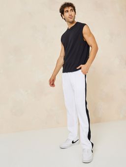 Styli - Straight Fit Pintuck Trackpant In Terry