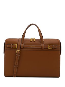 MIRAGGIO - Shalom 14 Inch Laptop Bag With Detachable Strap - Tan (L)