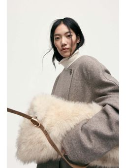 H&M - Women Beige Shopper Tote Bag