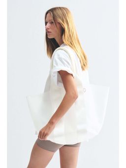 H&M - Women White Tote Bag