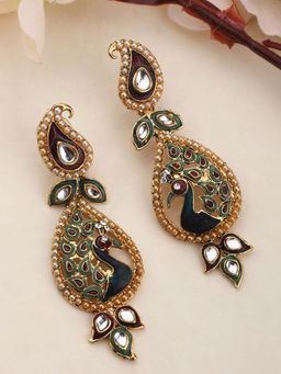 Anika's Creations - Antique Design Classic Jhumka Style Earrings