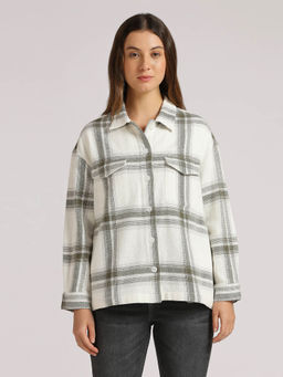 Pepe Jeans - Olive Check Full Sleeve Shirt