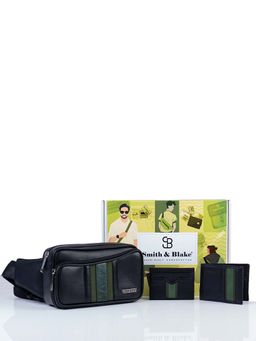 Smith & Blake - Verdure Collection Men Gift Set Cross Body Bag Wallet Card Holder