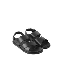 Metro - Men Black Sandals