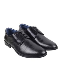 Mochi - Men Black Formal Derbies
