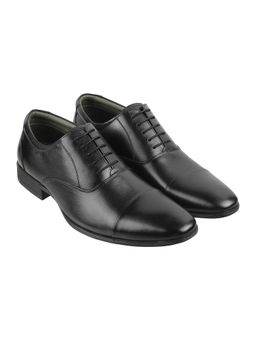 Metro - Men Black Formal Oxfords