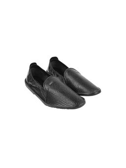 Metro - Men Black Formal Loafers