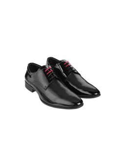 Metro - Men Black Formal Derbies