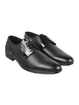 Mochi - Men Black Formal Derbies