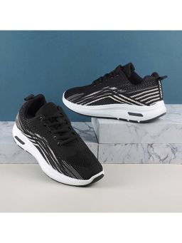 Walkway - Men Black Sneakers