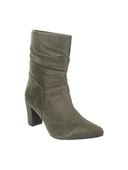 Mochi - Women Olive Casual Boots