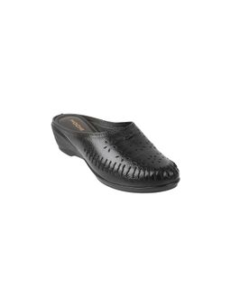 Mochi - Women Black Mules Heels