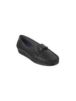 Walkway - Women Black Loafers