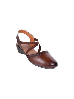 Metro - Women Brown Wedges Sandals