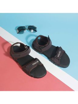 Walkway - Men Brown Back Strap Casual Sandals