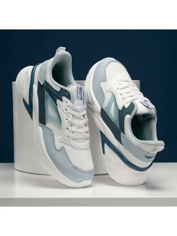 Red Tape - Women Colorblocked Blue and White Lifestyle Casual Sneakers